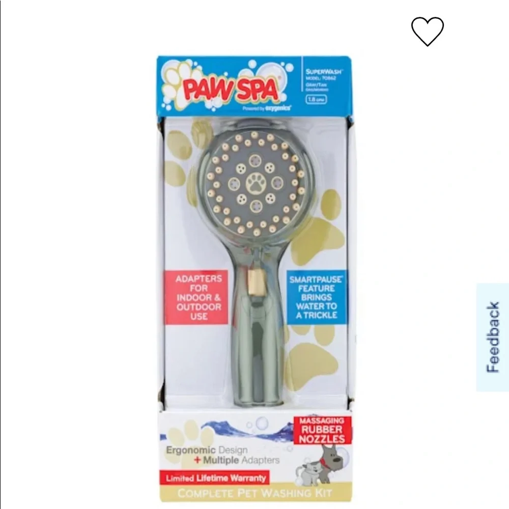 New in box Paw Spa